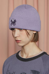 [21FW] フラワービーニー / FLOWER BEANIE / PURPLE
