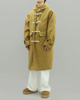 サンドウール ステディ ダッフルコート (Khaki)