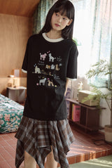 26SS★ コージーパピーリンガー半袖Tシャツ