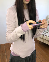 ウェルウェーブリブニット