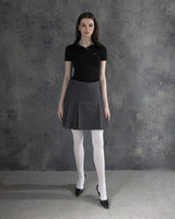 Metal Triclipse Polo Shirt Black