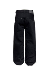 Straight Leg Black Jeans