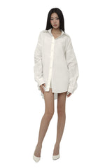 ピュアページシャツ, White