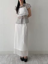 Rookie Chiffon Wrap Skirt