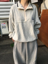 Double-sided fleece anorak