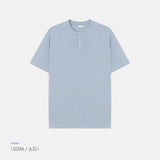 [1+1] LMN ファーストマッスルフィットアイスブントヘンリーネック半袖Tシャツ (10 colors)