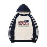 EL Club Raglan Line Hoodie T-Shirt 4Color