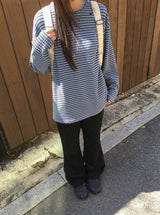 レヒブーツカットパンツ