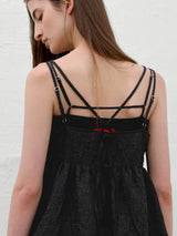 (BL-4321)KASI FLORAL SLEEVELESS BLOUSE