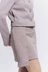 Stitch mini skirt (Pink)