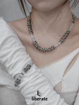 [S.Steel] Twisted Chain Bracelet