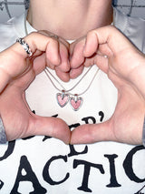FUR IN LOVE CHAIN (PINK)
