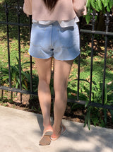 Classic Summer Denim Shorts (2color)