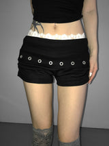 stone shirring shorts(2 color)