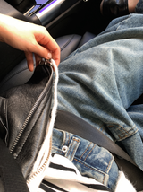 Vine Pocket Leather Blouson / 3 colors