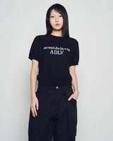 26SS WOMAN ベーシックスタンダード半袖ニット
