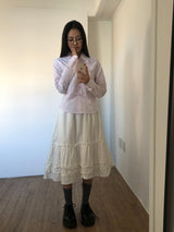 【即日発送】フリルトリムドスカート
