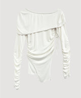 DEFORMATION OFF SHOULDER TOP