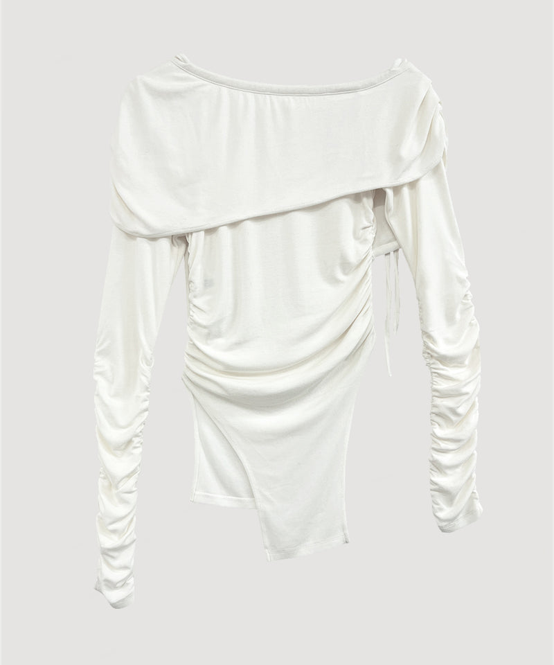 DEFORMATION OFF SHOULDER TOP