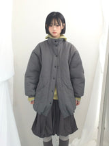 Urban volume round padded jacket