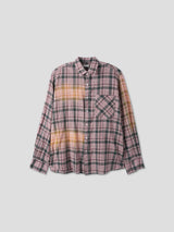 Rookie washing checked shirts 2color