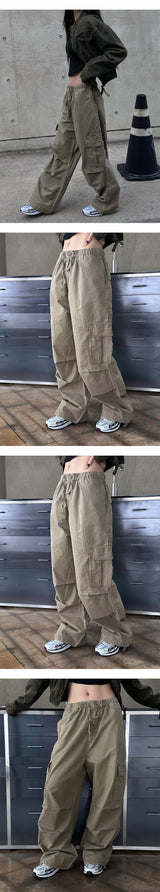 [S/S] Parasuete banding cargo pants(4color)