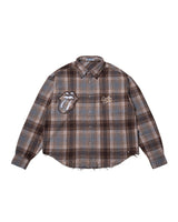 DC x The Rolling Stones Western Rivet Flannel Brown