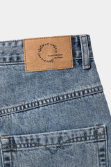 エイジスプラッターカーペンターデニムパンツ(Washed Blue)