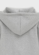 [MADE] Plain Cotton Snap Hooded Jumper