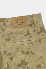 オーバーラップポケットカモパンツ (Washed Beige)