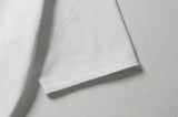 26SS★ メンズクロップドシルケット半袖Tシャツ