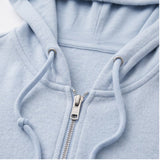 Elina Slim Two-Way Hood Zip-Up