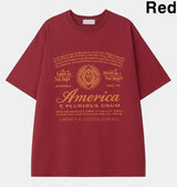 アメリカリバティプリンティド半袖Tシャツ