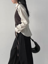 Ale Wrap Knit Bustier
