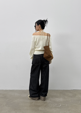 [MADE] Cochena Off-Shoulder Knit