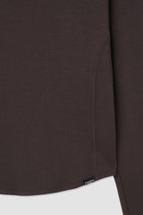 Comfort Slim Hoody / Brown