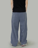 Needle pintuck balloon pants