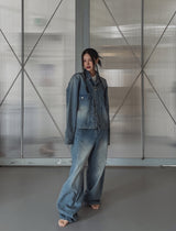 [PREMIUM/MADE] Signature mold maximum denim pants