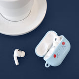 oab flower airpods case (blue)