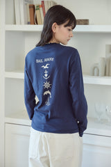 26SS★ ブルーシー長袖Tシャツ