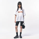 フェイクアンダーブープクロップTシャツ