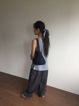 Peep Wide Cargo Pants (3color)