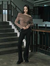 SMOKIN BADDIE DENIM PANTS (BLACK)