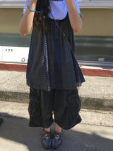 dot pattern sleeveless
