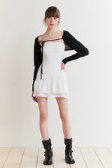 BELLA TUBE DRESS white