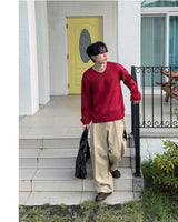 Marel One-tuck Wide Cotton Pants