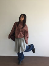 Barrel Wide Balloon Denim (1color)