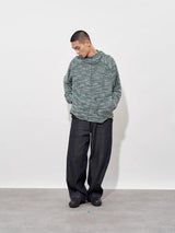 FMACM Sweatshirt in color knit with dividing press lines throughout