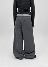 [MADE] トトニウォッシュドワイドコットンパンツ