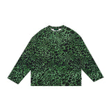 SP25 LS LEOPARD SWEATSHIRT (GREEN)